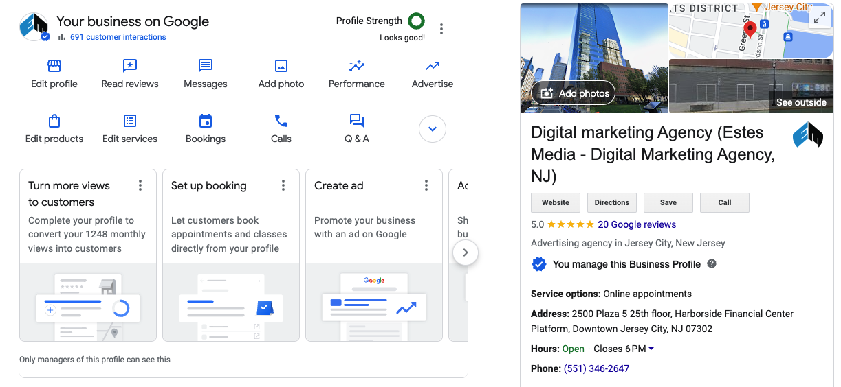 Set Up Google My Business NJ Marketing Agency